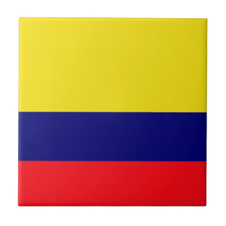 Colombia flagga kakelplatta