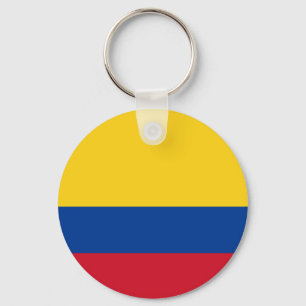 Colombia flagga Keychain Nyckelring