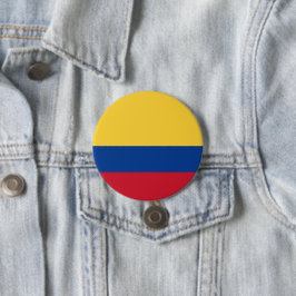 Colombia flagga knapp
