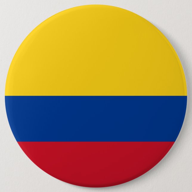Colombia flagga knapp (Framsida)