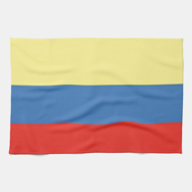Colombia Flagga Kökshandduk (Horisontell)