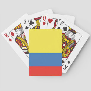 Colombia Flagga Kortlek