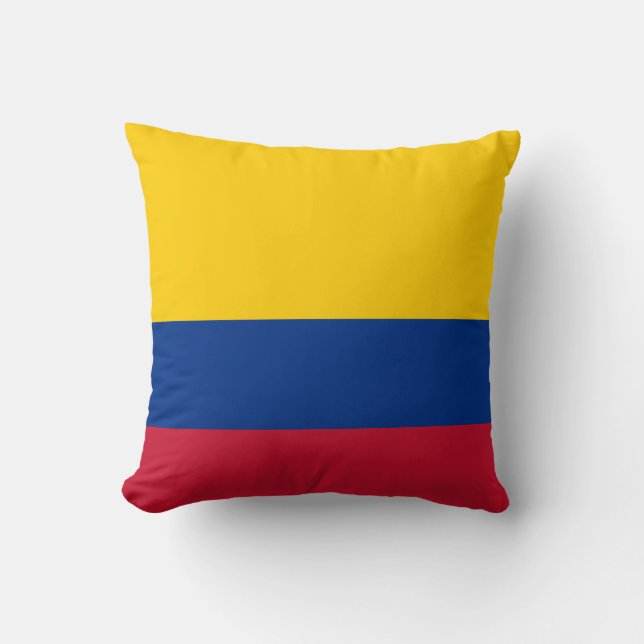 Colombia Flagga Kudde (Framsida)