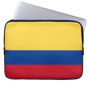 Colombia flagga laptop fodral