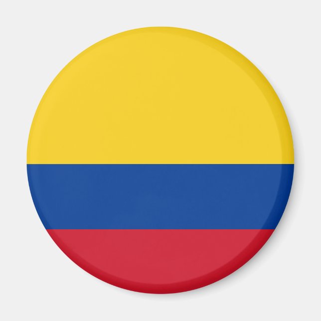 Colombia Flagga Magnet (Framsidan)