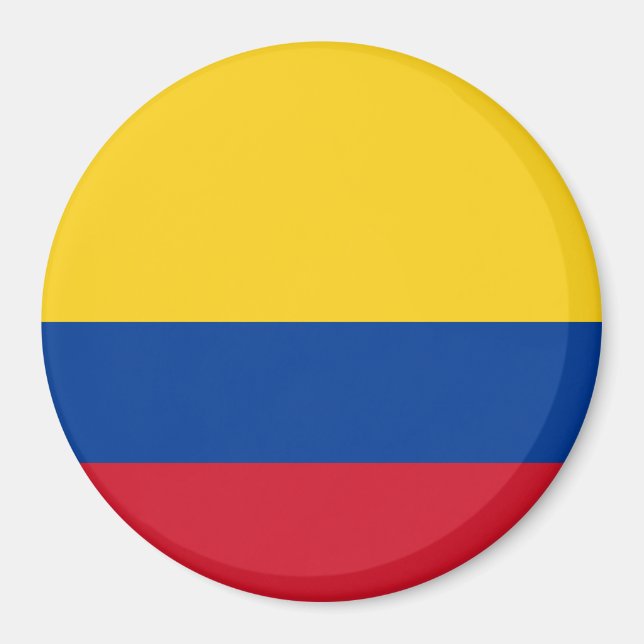 Colombia Flagga Magnet (Framsidan)