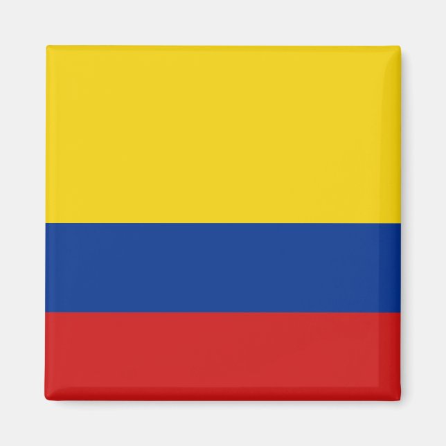 Colombia Flagga Magnet (Framsidan)