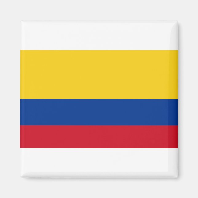 Colombia Flagga Magnet (Framsidan)