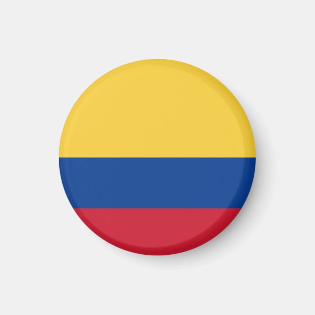 Colombia flagga magnet (Framsidan)