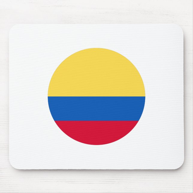 Colombia Flagga Musmatta (Framsidan)