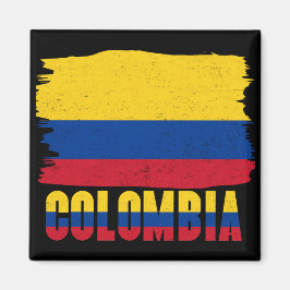 Colombia Flagga National Magnet
