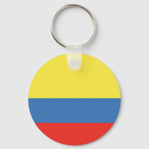 Colombia Flagga Nyckelring