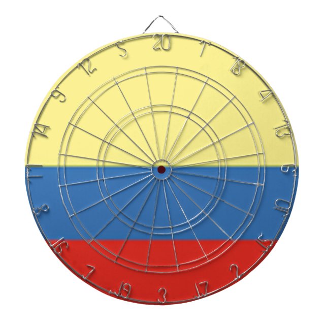 Colombia Flagga Piltavla (Framsidan)