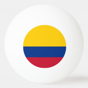 Colombia Flagga Pingisboll