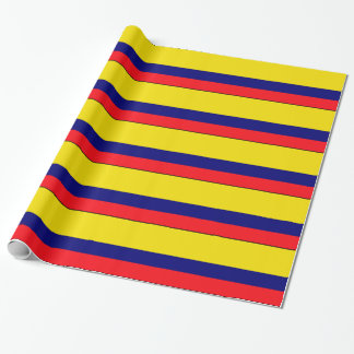 Colombia flagga presentpapper