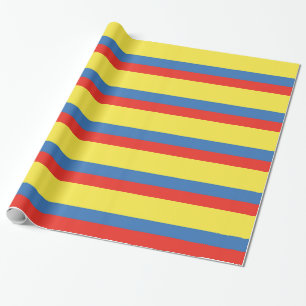 Colombia Flagga Presentpapper