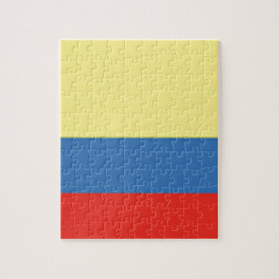 Colombia Flagga Pussel