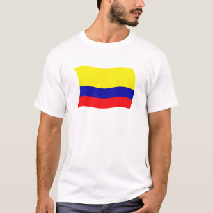 Colombia Flagga Shirt T
