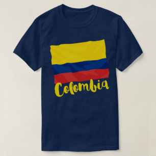 Colombia Flagga T-Shirt