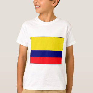 Colombia flagga t-shirt