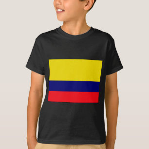 Colombia flagga tee