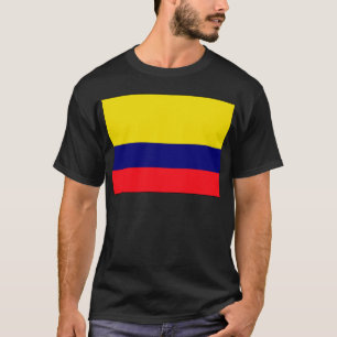 Colombia flagga tee shirt