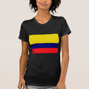 Colombia flagga tee shirt