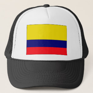 Colombia flagga truckerkeps