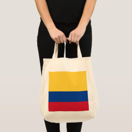 Colombia flagga tygkasse
