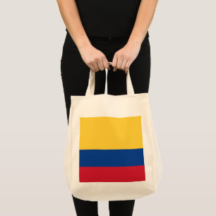 Colombia flagga tygkasse