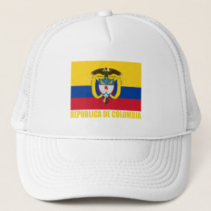 Colombia flagga & vapensköld keps
