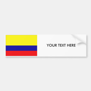 COLOMBIA FLAGGAbildekal Bildekal