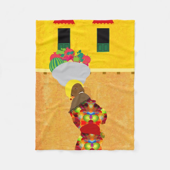 Colombia Fleecefilt (Framsidan)