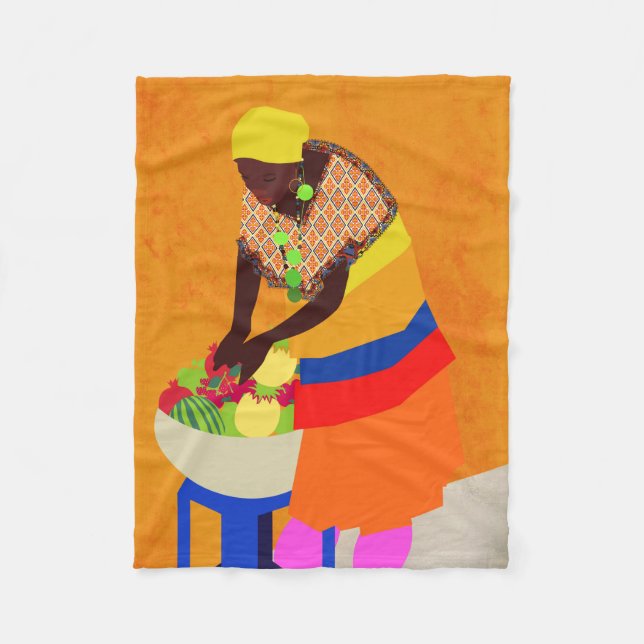 Colombia Fleecefilt (Framsidan)