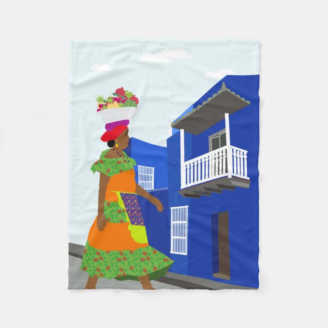 Colombia Fleecefilt (Framsidan)