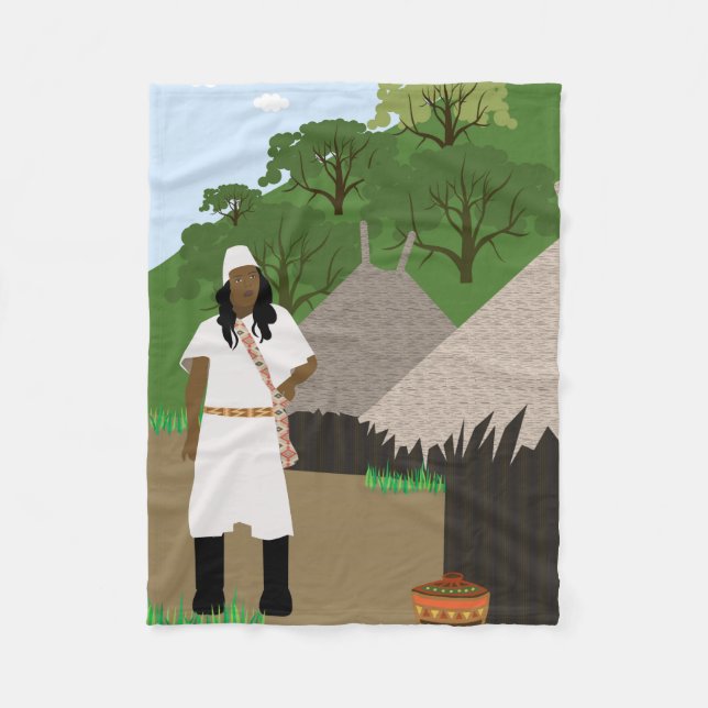 Colombia Fleecefilt (Framsidan)