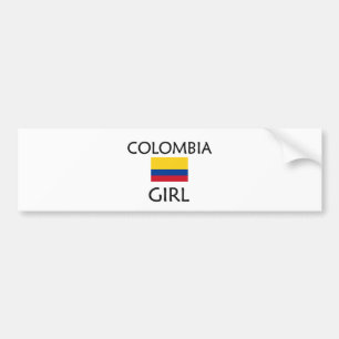 COLOMBIA FLICKA BILDEKAL