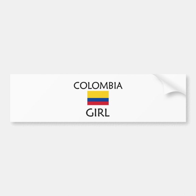 COLOMBIA FLICKA BILDEKAL (Framsidan)