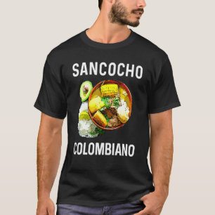 Colombia Food Comida Pride Matching Colombian Sanc T Shirt