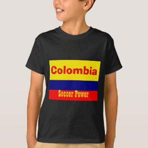 Colombia Fotboll Power T Shirt