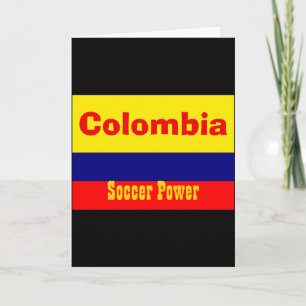Colombia Fotboll Power T Shirt Kort