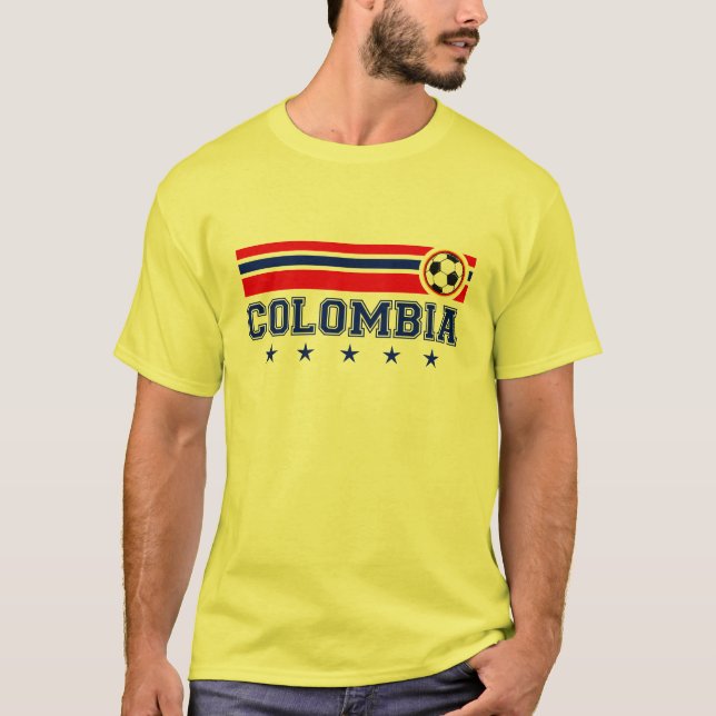 Colombia fotboll tee (Framsida)