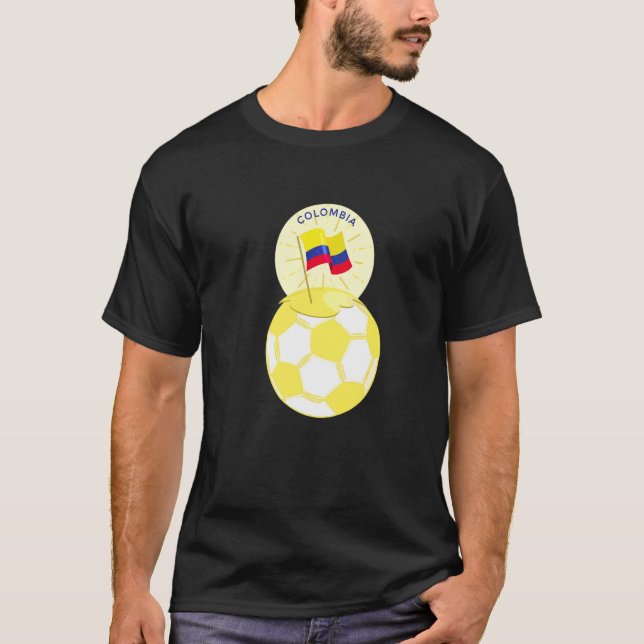 Colombia Fotbollsklubb   T Shirt (Framsida)