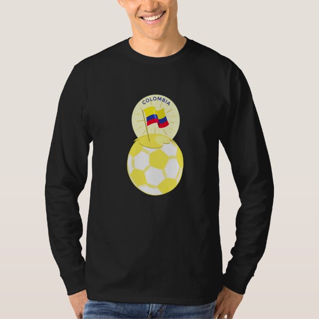 Colombia Fotbollsklubb   T Shirt (Framsida)