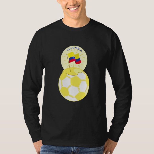 Colombia Fotbollsklubb T Shirt (Framsida)