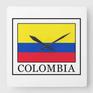 Colombia Fyrkantig Klocka