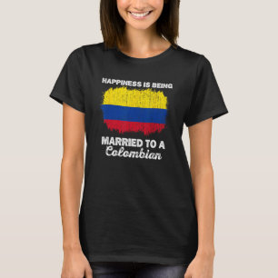 Colombia Giftermål Colombias kulturarv, gift Flagg T Shirt