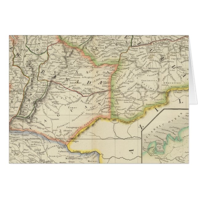 Colombia Hälsningskort (Framsidan Horizontal)