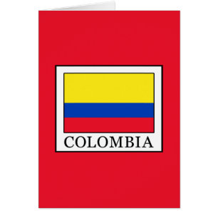 Colombia Hälsningskort