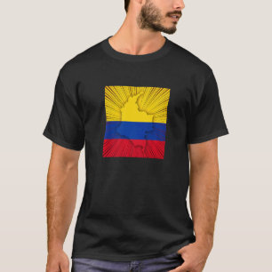Colombia Independence day Apparel T Shirt